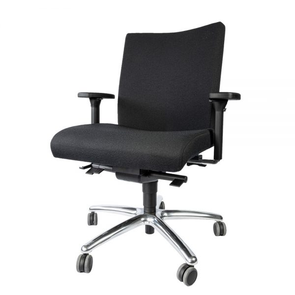 Ergo-Plus-ergonomische-bureaustoel-voor-zwaarlijvigen-voorkant