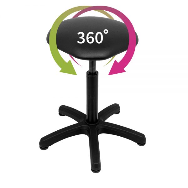 Balergo Junior ergonomische balanskruk voor kinderen 360 graden foto