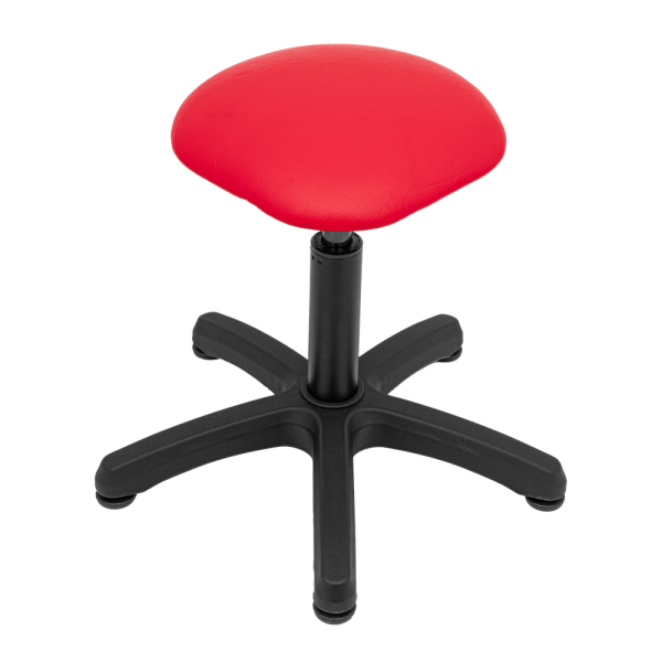 Balergo Junio ergonomische balanskruk voor kinderen rode zitting